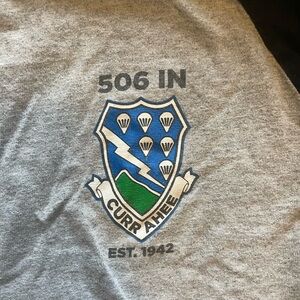 Army infantry shirt 506 IN Currahee